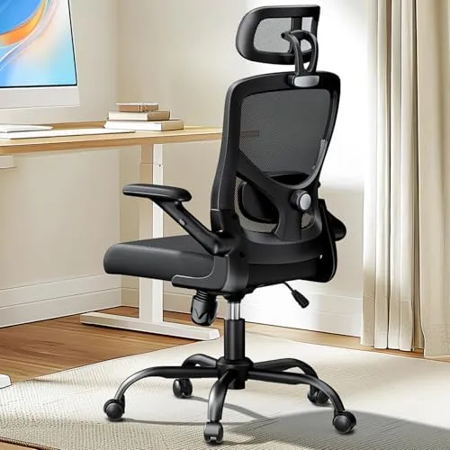  Ergonomic Mesh Office Chair High Back Desk Chair Adjustable Lumbar Support 