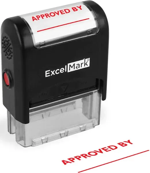 ExcelMark Self Inking Rubber Stamp