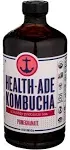 Health-Ade Kombucha Probiotic Tea, Pomegranate - 16 fl oz bottle