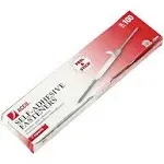 Acco Self-Adhesive Paper File Fasteners, 2" Capacity, 100/Box