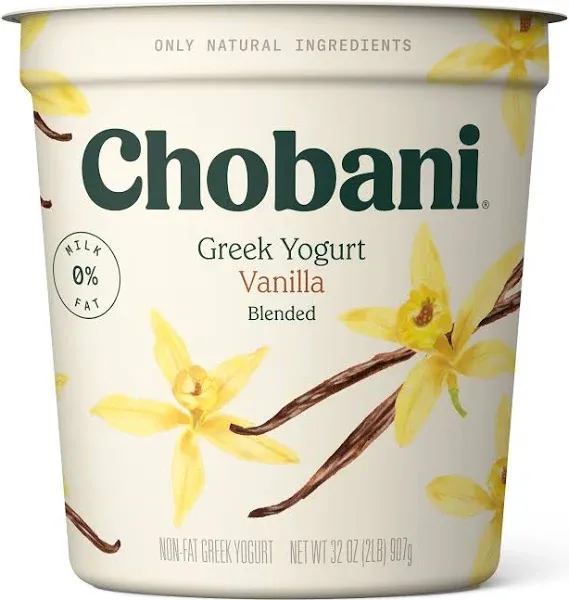 Chobani Greek Yogurt Vanilla