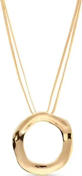 Ettika Open Circle Statement Necklace