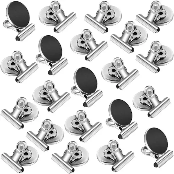 VNDUEEY 20 Pack Fridge Refrigerator Magnets Strong Magnetic Clips for Whiteboard