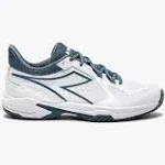 Diadora Men's Trofeo 2 AG Pickleball White Oceanview 10.5