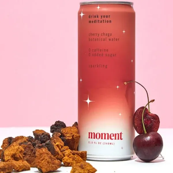 Moment Cherry Chaga Adaptogen Drink