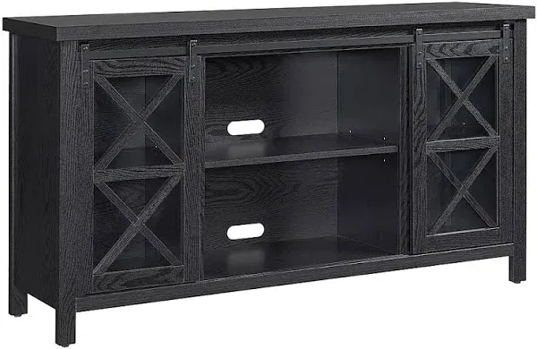 Clementine Rectangular TV Stand for TV's Up to 65" in Black Grain