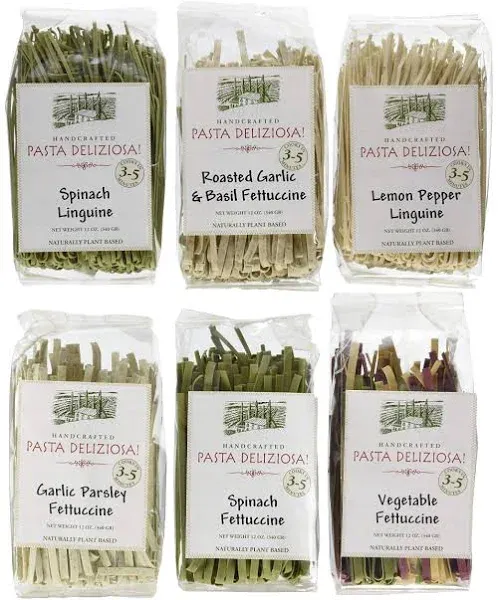 Pasta Deliziosa! Handcrafted Pasta Variety Pack