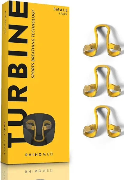 Turbine Nasal Dilator for Athletic Breathing - Improves Airflow During Exercise