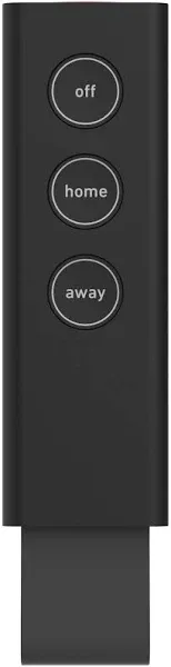 Key Fob Remote for SimpliSafe Systems - Black