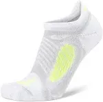 BALEGA ULTRALIGHT ERGONOMIC WHITE NO SHOW SOCKS XL MEN 12-14 WMN 13.5+