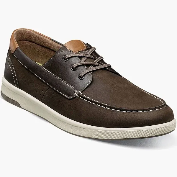 Crossover Moc Toe Boat Brown Nubuck