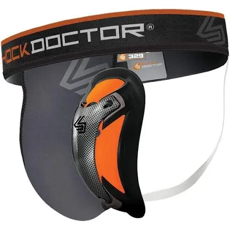 Shock Doctor Adult Ultra Pro Supporter with Ultra Carbon FlexCup - Gray Size:XXL