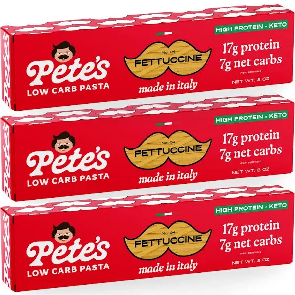 Pete's Pasta 3 Pack 8oz Pasta Noodles