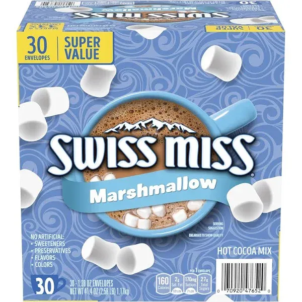 Swiss Miss Marshmallow Hot Cocoa Mix (50 ct.)