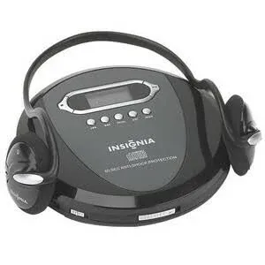 Insignia Portable Cd Player NS-P4112  Anti-Skip Protection Headphones Tested