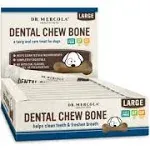 Dr. Mercola Dental Chew Bones for Large Dogs