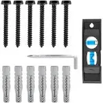 Mounting Dream Lag Bolt Kit for TV Wall Mount Comes with M8 Lag Bolt for Wood St