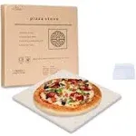 12&#034; x 12&#034; Pizza Stone Square Baking Stone | Premium Cordierite Pizza Grilling...