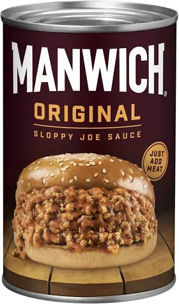 Sloppy Joe Sauce, Thick and Chunky, Canned Sauce, 15.5 OZ (Pack of 12)