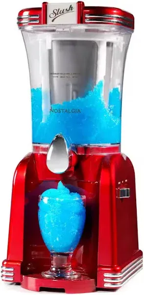 Nostalgia Classic Retro Frozen Drink Maker 32-Ounce Slush Machine for Home Use