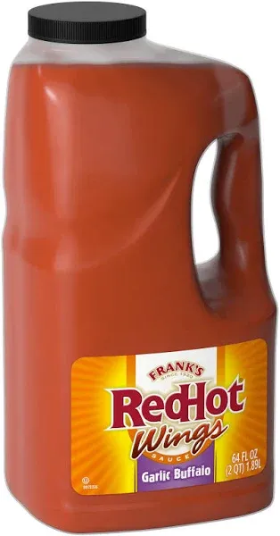 Frank's RedHot Garlic Buffalo Wings Sauce, 0.5 gal