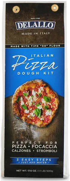 Delallo Italian Pizza Dough Kit