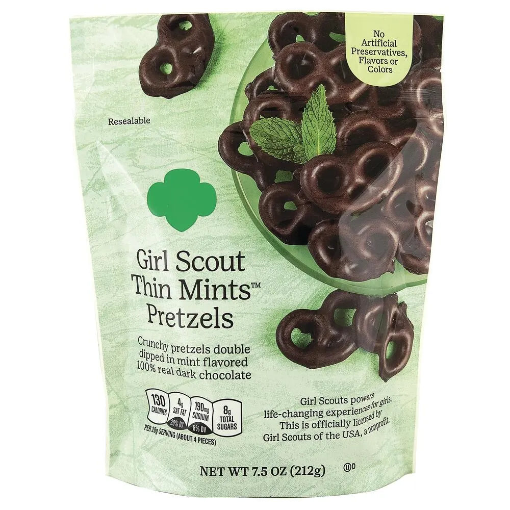 Girl Scout Thin Mints Pretzels