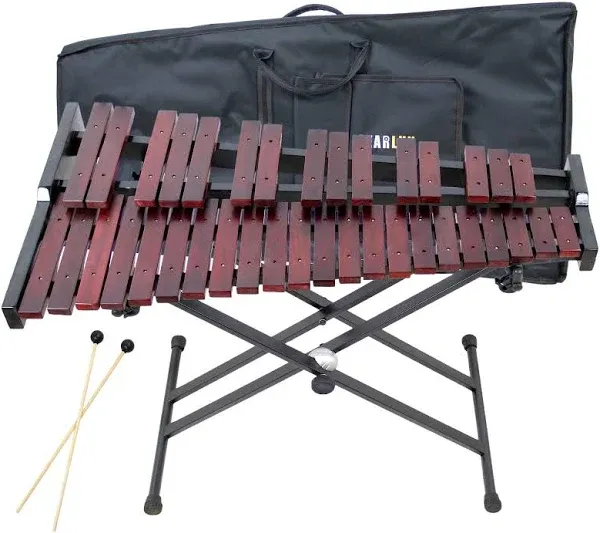 Gearlux 37-Key Wooden Xylophone with Mallets, Stand, and Gig Bag | Reverb