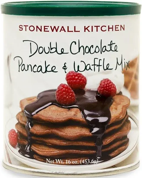 Stonewall Kitchen Double Chocolate Pancake and Waffle Mix, 16 Ounces