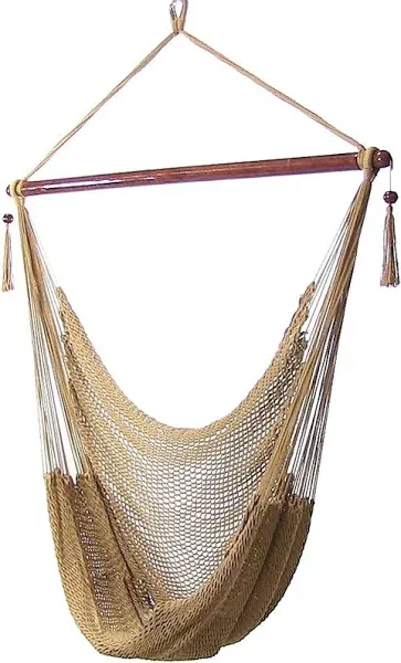 Outdoor Caribbean XL Hanging Hammock Chair Swing