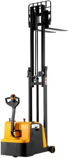 2200 lbs. Counterbalanced Walkie Stacker 118 in. Lift Height Full Electric Pallet Stacker