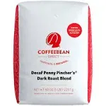 Coffee Bean Direct Decaf Penny Pincher's Dark Roast Blend, Ground Coffee, 5-Pound Bag