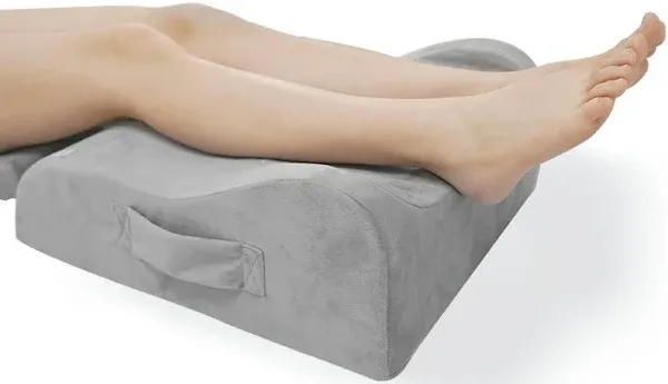 LightEase Memory Foam Leg, Knee, Ankle Foot Support and Elevation Pillow for Surgery Recovery