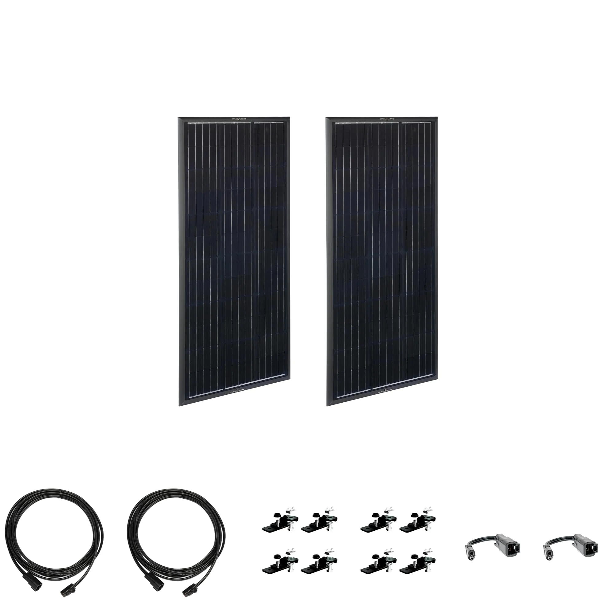 Zamp Solar Obsidian Series 200 Watt Solar Panel Kit