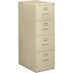 HON 310-Series 4-Drawer Legal File, Putty