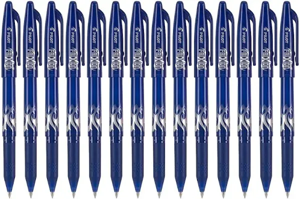 Pilot Rollerball Gel Pen, Frix, Erasable, Fine, Black Barrel/Ink (PIL31561)