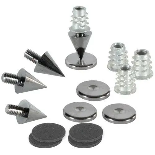 Dayton Audio Black Speaker Spike Set 4 Pcs