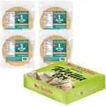 Mr. Tortilla Low Carb Tortilla Wraps - Keto Tortillas with Avocado Oil - Street Taco Size - 1 Net Carb per Serving - Low Calorie Keto Wraps - Low Carb Tortillas - (Everything Bagel, 96 Count)