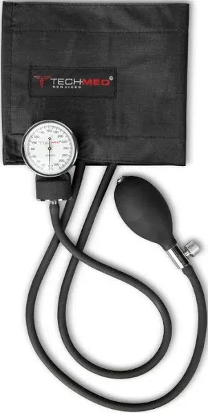 Manual Blood Pressure Cuff with Sphygmomanomet<wbr/>er Black Nylon Precise Monitoring