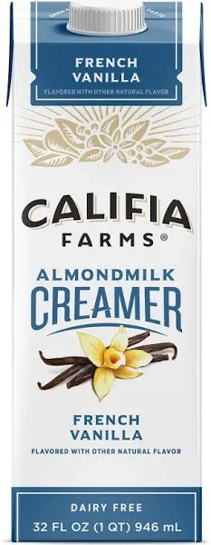 Califa Farms Vanilla Almondmilk Coffee Creamer