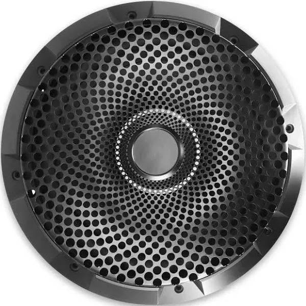 RECOIL 8-Inch High Excursion Black Steel Mesh Subwoofer Grille