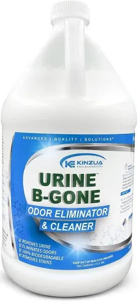 Urine B-Gone, Professional Enzyme Odor Eliminator & Pet Stain Remover, Human, Cat & Dog Urine Cleaner, Effective on Laundry, Carpets & More, Lavender Scent, 32oz