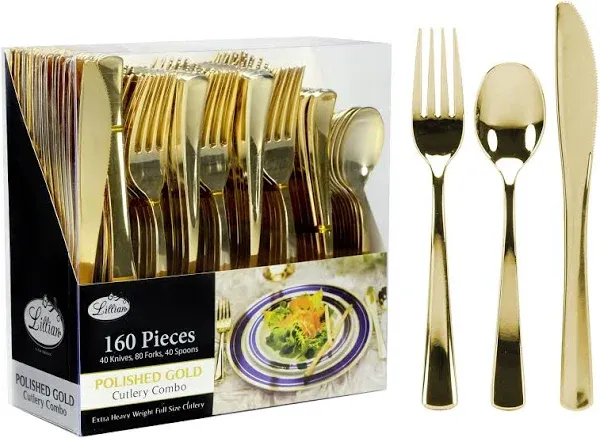 Lillian Tablesettings Plastic Cutlery