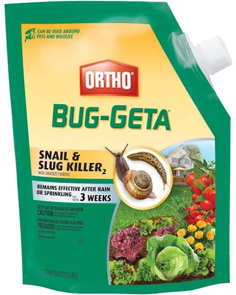 Ortho Bug- Geta Snail & Slug Killer