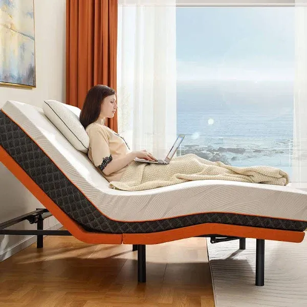 3000 Massaging Adjustable Bed with Wireless Remote ESHINE