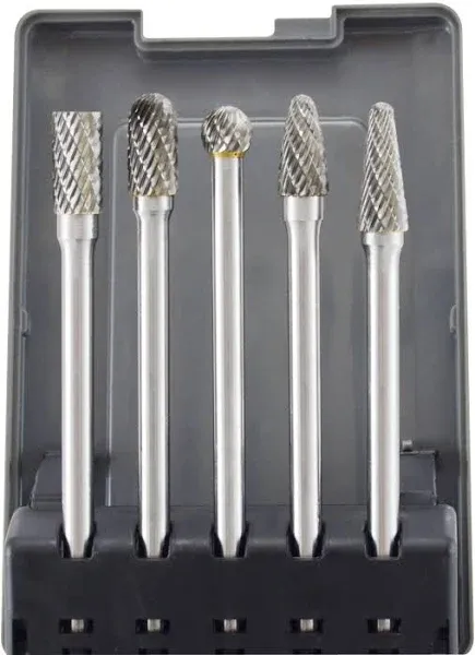 Astro Pneumatic Long Double Cut Carbide Burr Set