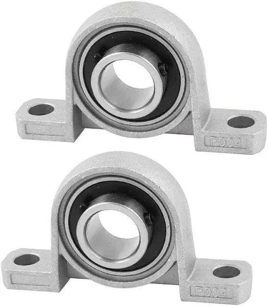 Sydien 4Pcs Bore Ball Mounted Pillow Block Bearing