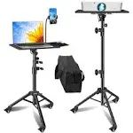 Projector Stand Laptop Tripod Stand for 29&#034; to 69&#034; Projector Tripod with Mous...