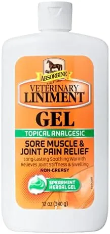 Absorbine Veterinary Liniment Topical Analgesic Sore Muscle and Arthritis Pain R