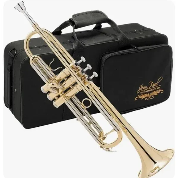 Jean Paul USA TR-330N Student Trumpet with Carrying Case - Nickel